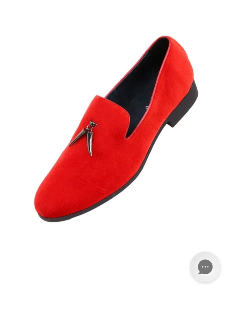 Size 9 Men Amali Shoes-Red